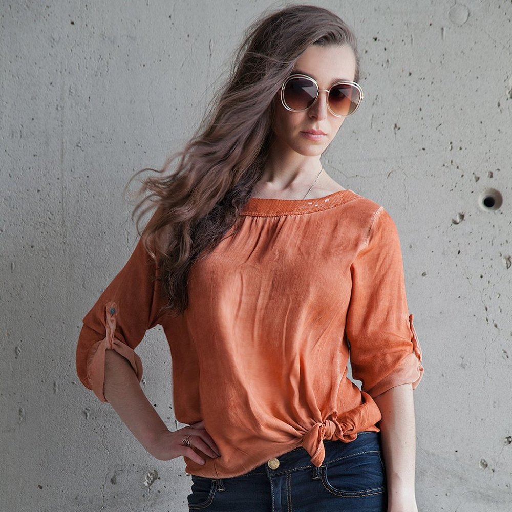 Romantic Riviera Blouse | Made in Italy!